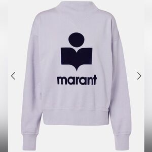 NWT Isabel Marant Lilac and Navy Sweatshirt Size 36